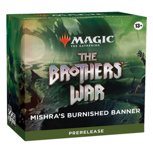 Magic the Gathering: The Brothers War Prerelease Mishra's Burnished Banner
