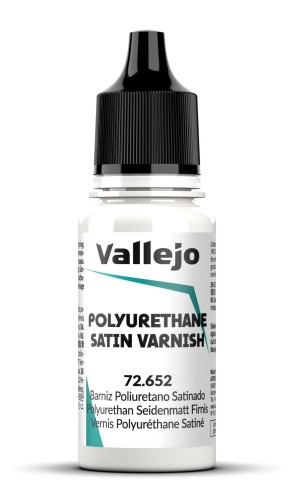 Vallejo Game Color: Polyurethane Satin Varnish 72.652 18ml
