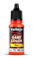 Vallejo Game Color: Fluo - Fluorescent Orange 72.156 18ml