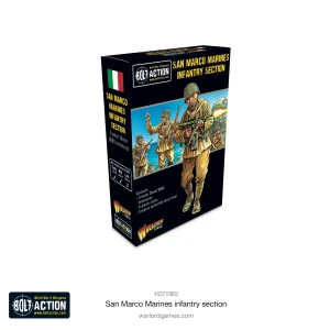 Bolt Action: San Marco Marines Infrantry Section