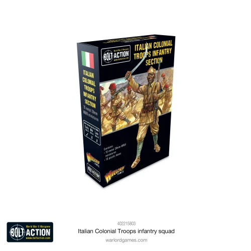 Italian Colonial Troops Infrantry Squad