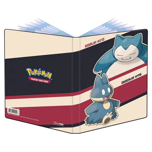 Pokemon: 4-Pocket Portfolio - Snorlax & Munchlax