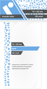 Koszulki na karty Rebel: Tarot (70x120 mm), 100 sztuk