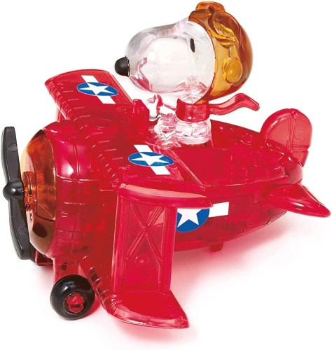Crystal Puzzle: Snoopy w samolocie