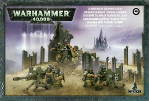 Astra Militarum Cadian Heavy Weapon Squad - TOWAR USZKODZONY