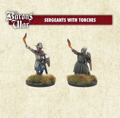 Baron's War: Sergeants with torches