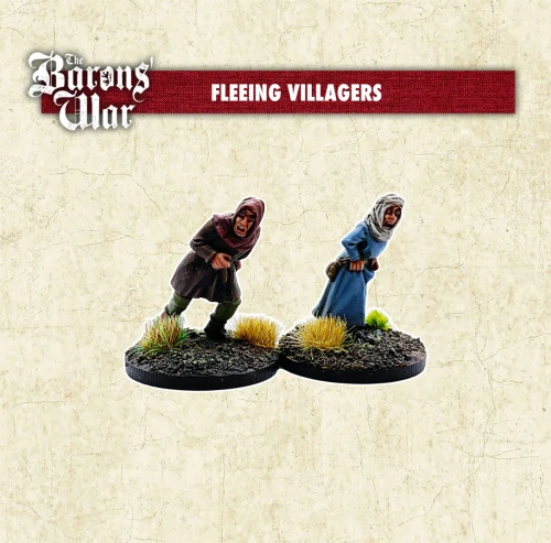 Baron's War: Fleeing Villagers
