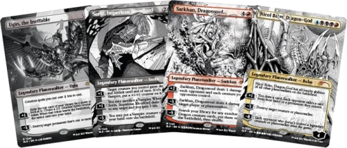 Magic the Gathering: Secret Lair Droop Series: More borderless Planeswalkers