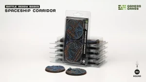 Gamers Grass: Spaceship Corridor Bases, Round 60mm  