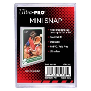 Ultra Pro Mini Snap Card Holder