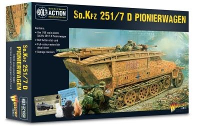Bolt Action: Sd.Kfz 251/7 D Pionierwagen