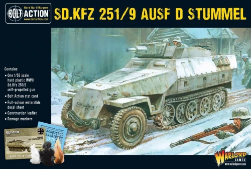 SD.KFZ 251/9 Ausf. D (Stummel) Half Truck
