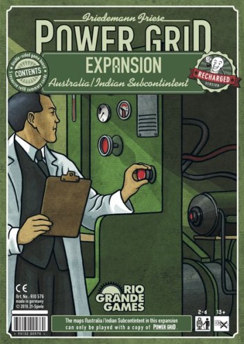 Power Grid: Australia/Indian Subcontinent (Recharged) - EN (Wysokie Napięcie - dodatek)