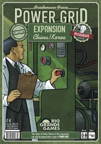 Power Grid: China/Korea (Recharged) - EN (Wysokie Napięcie - dodatek)
