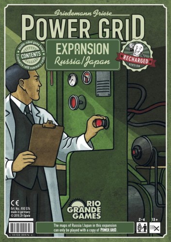 Power Grid: Russia/Japan (Recharged) - EN (Wysokie Napięcie - dodatek)