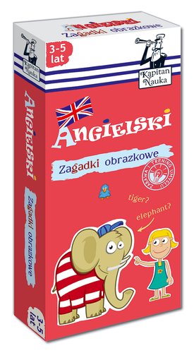 Angielski Zagadki Obrazkowe 3-5  lat