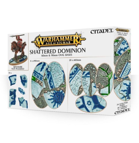 Age of Sigmar Shattered Dominion 60 & 90mm Oval
