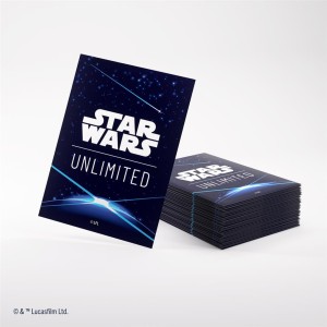 Koszulki Gamegenic: Star Wars Unlimited - Art Sleeves -Card Back Blue (60 szt.)