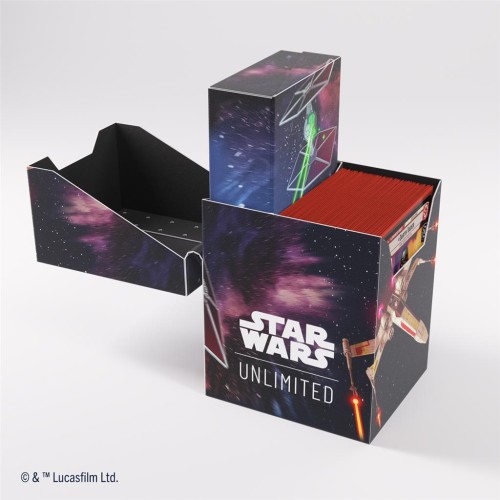 Gamegenic: Star Wars Unlimited  Soft Crate - X-Wing/TIE Fighter
