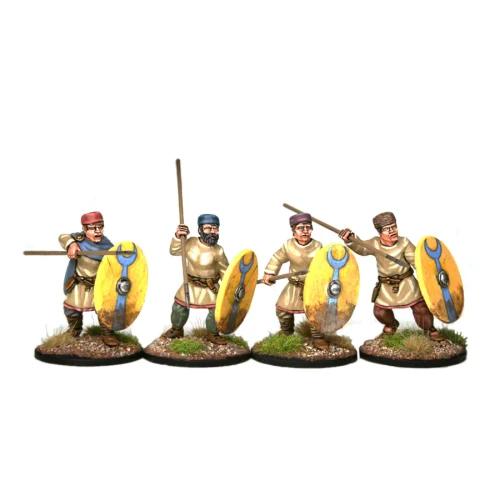 Saga: Late Roman Unarmoured Infantry in Hats