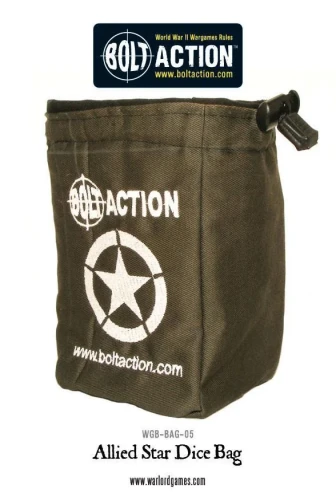 Bolt Action:  Allied Star Dice Bag