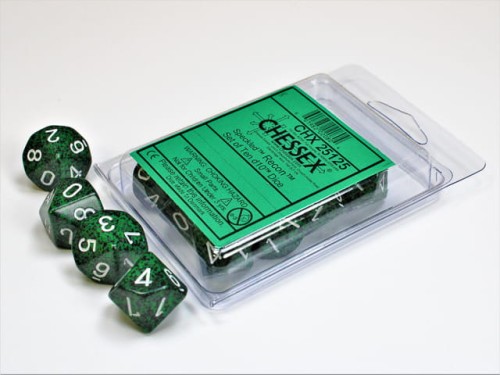 Chessex Speckled Recon Set of Ten d10s