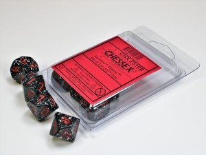 Chessex Speckled Space Set of Ten d10s
