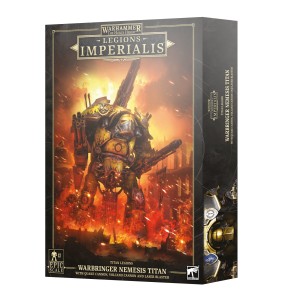 Legions Imperialis: Warbringer Nemesis Titan with Quake Cannon, Volcano  Cannon and Laser Blaster