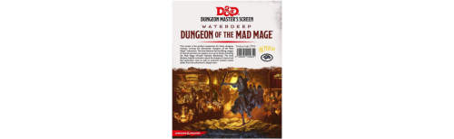 D&D 5.0: Dungeon of the Mad Mage - Dungeon Master's Screen