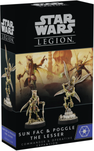 Star Wars Legion: Sun Fac & Poggle the Lesser