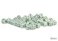 Chessex Opaque Pastel Green/Black Set of 36 d6 (12mm)