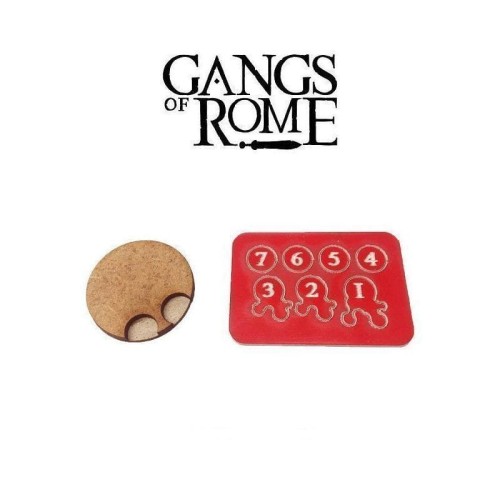 Gangs of Rome - Jigsaw Base & 7 Flesh Markers