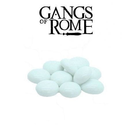 Gangs of Rome - White Activation Pebbles