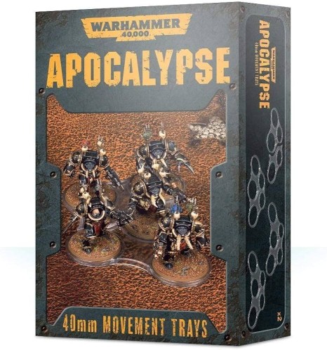 WH40K APOCALYPSE MOVEMENT TRAYS (40MM)
