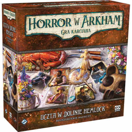Horror w Arkham LCG:  Uczta w Doline Hemlock - Rozszerzenie Badaczy
