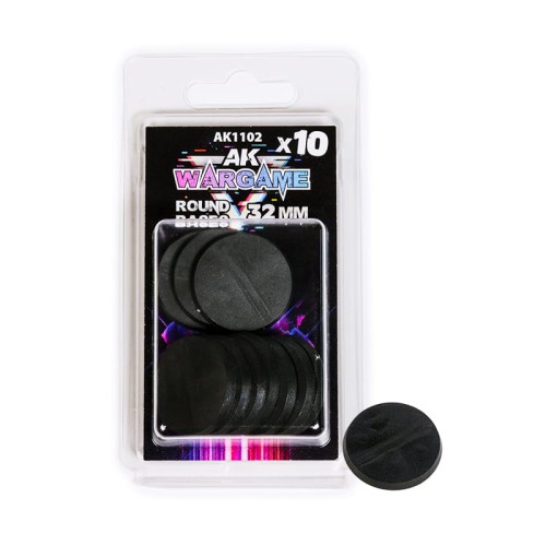 Okrągłe Podstawki 32mm (10szt)