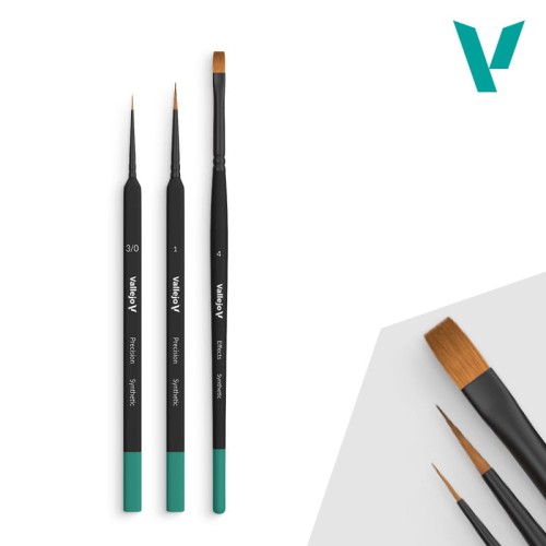 Vallejo Brush Set: Synthetic - Starter Set