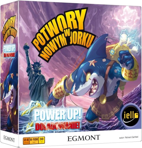 Potwory w Nowym Jorku Power UP Doładowanie + karty promocyjne