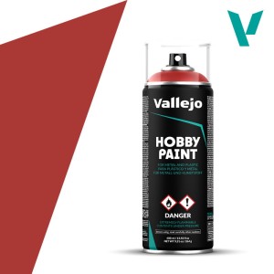 Vallejo Hobby Spray Paint - Scarlet Red  28.016 400ml. 