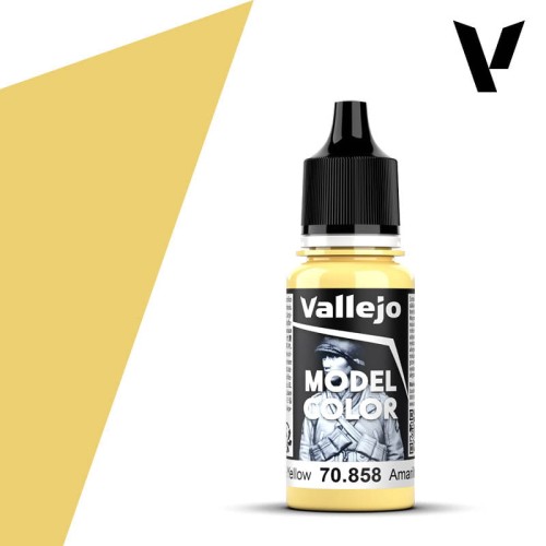 Vallejo Model Color Ice Yellow (023) 70.858 18 ml