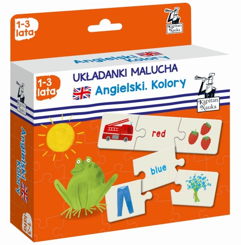 Układanki Malucha: Angielski - Kolory