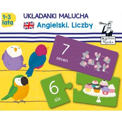Układanki Malucha: Angielski - Liczby