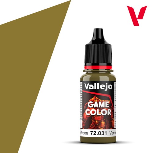 Vallejo Game Color: Camouflage Green 72.031 18ml