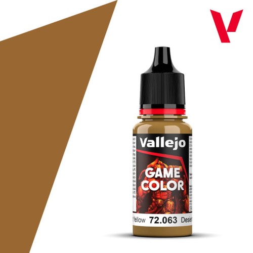 Vallejo Game Color: Desert Yellow 72.063 18ml