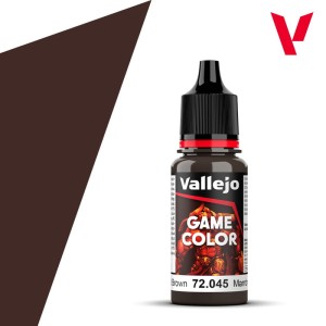 Vallejo Game Color: Charred Brown 72.045 18ml