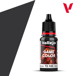 Vallejo Game Color: Charcoal 72.155 18ml
