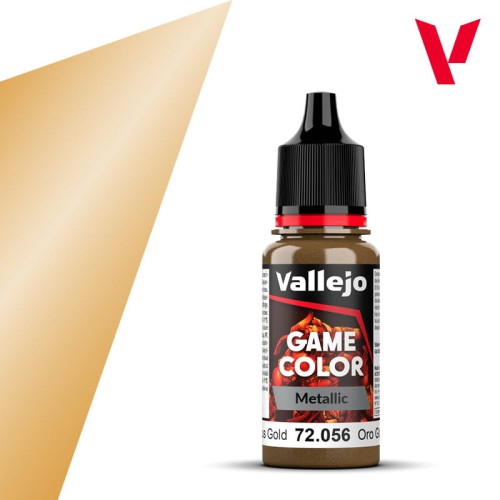 Vallejo Game Color: Metallic - Glorious Gold 72.056 18ml