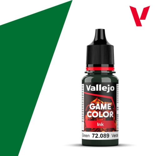 Vallejo Game Color: Ink - Green 72.089 18ml