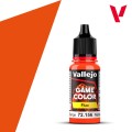 Vallejo Game Color: Fluo - Fluorescent Orange 72.156 18ml