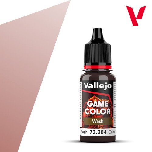 Vallejo Game Color: Wash - Flesh 73.204 18ml